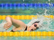 18 August 2018; Tully Kearney of Great Britain on her way to winning the final of the Women's 100m Freestyle S5 event during day six of the World Para Swimming Allianz European Championships at the Sport Ireland National Aquatic Centre in Blanchardstown, Dublin. Photo by David Fitzgerald/Sportsfile