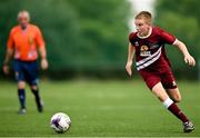 18 August 2018; Michael Fallon of Clarinbridge, Co. Galway competing in the Soccer Outdoor U12 Final event during day one of the Aldi Community Games August Festival at the University of Limerick in Limerick. Photo by Harry Murphy/Sportsfile