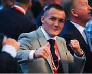 18 August 2018;  Boxer Josh Warrington in attendance at the Windsor Park Fight Night at Windsor Park in Belfast. Photo by Ramsey Cardy/Sportsfile