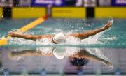 18 August 2018; Maksym Krypak of Ukraine competes in the finals of the Men's 200m Individual Medley SM10 event during day six of the World Para Swimming Allianz European Championships at the Sport Ireland National Aquatic Centre in Blanchardstown, Dublin. Photo by David Fitzgerald/Sportsfile