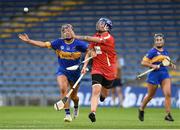 18 August 2018; Ashling Thompson of Cork in action against Orla O'Dwyer of Tipperary during the Liberty Insurance All-Ireland Senior Camogie Championship semi-final match between Cork and Tipperary at Semple Stadium in Thurles, Tipperary. Photo by Matt Browne/Sportsfile