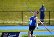 18 August 2018; David Scanlon of Mahon Valley, Co. Waterford competing in the Javelin U14 event during day one of the Aldi Community Games August Festival at the University of Limerick in Limerick. Photo by Harry Murphy/Sportsfile