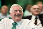 17 August 2018; FAI President Tony Fitzgerald during the FAI Delegates Dinner & FAI Communications Awards at the Rochestown Park Hotel in Cork. Photo by Stephen McCarthy/Sportsfile