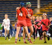 18 August 2018; Cork players Pamela Mackey and Hannah Looney react after the Liberty Insurance All-Ireland Senior Camogie Championship semi-final match between Cork and Tipperary at Semple Stadium in Thurles, Tipperary. Photo by Matt Browne/Sportsfile