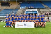 18 August 2018; The Tipperary squad before the Liberty Insurance All-Ireland Senior Camogie Championship semi-final match between Cork and Tipperary at Semple Stadium in Thurles, Tipperary. Photo by Matt Browne/Sportsfile