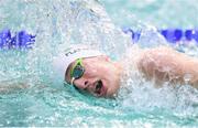19 August 2018; Patrick Flanagan of Ireland competing in the Men's 100m Freestyle heat during day seven of the World Para Swimming Allianz European Championships at the Sport Ireland National Aquatic Centre in Blanchardstown, Dublin. Photo by David Fitzgerald/Sportsfile
