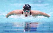 19 August 2018; Louise Fiddes of Great Britain competing in the Women's 200m Individual Medley heat during day seven of the World Para Swimming Allianz European Championships at the Sport Ireland National Aquatic Centre in Blanchardstown, Dublin. Photo by David Fitzgerald/Sportsfile