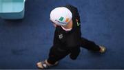 19 August 2018; Sean O'Riordan of Ireland prior to competing in the Men's 50m Freestyle heat during day seven of the World Para Swimming Allianz European Championships at the Sport Ireland National Aquatic Centre in Blanchardstown, Dublin. Photo by David Fitzgerald/Sportsfile