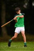 19 August 2018; Paul O'Neill of Ballybrown - Clarina, Co. Limerick, competing in the Rounders U13 & O10 Boys event during day two of the Aldi Community Games August Festival at the University of Limerick in Limerick. Photo by Sam Barnes/Sportsfile
