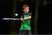 19 August 2018; Shane Byrne of Ballybrown - Clarina, Co. Limerick, competing in the Rounders U13 & O10 Boys event during day two of the Aldi Community Games August Festival at the University of Limerick in Limerick. Photo by Sam Barnes/Sportsfile