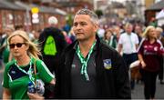 19 August 2018; Former Limerick manager TJ Ryan makes his way to Croke Park prior to the GAA Hurling All-Ireland Senior Championship Final between Galway and Limerick at Croke Park in Dublin. Photo by Stephen McCarthy/Sportsfile