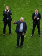 19 August 2018; Gary Kirby of Limerick is honoured as part of the hurling heroes of the 1990s prior to the GAA Hurling All-Ireland Senior Championship Final match between Galway and Limerick at Croke Park in Dublin. Photo by Daire Brennan/Sportsfile