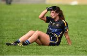 19 August 2018; A dejected Brid Condon of Tipperary after the 2018 TG4 All-Ireland Ladies Senior Football Championship relegation play-off match between Cavan and Galway at Dolan Park in Cavan. Photo by Oliver McVeigh/Sportsfile