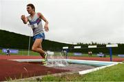 19 August 2018; Emmet Jennings, Dundrum South Dublin, in action during the Mens 3000m Steeple Chase event during the AAI National League Final at Tullamore Harriers Stadium in Offaly. Photo by Barry Cregg/Sportsfile