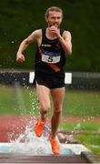 19 August 2018; Jayme Rossiter, Clonliffe Harriers A C, on his way to winning the Mens 3000m Steeple Chase event during the AAI National League Final at Tullamore Harriers Stadium in Offaly. Photo by Barry Cregg/Sportsfile