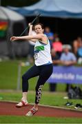 19 August 2018; Helen Buckley, Raheny Shamrock AC, in action during the Womens Javelin 600g event during the AAI National League Final at Tullamore Harriers Stadium in Offaly. Photo by Barry Cregg/Sportsfile