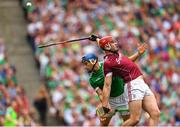 19 August 2018; Jonathan Glynn of Galway in action against Mike Casey of Limerick during the GAA Hurling All-Ireland Senior Championship Final match between Galway and Limerick at Croke Park in Dublin. Photo by Eóin Noonan/Sportsfile
