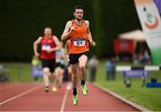 19 August 2018; Tom Hennessy, Nenagh Olympic A.C., Co. Tipperary, on his way to winning the Divison 1 Mens 800m event during the AAI National League Final at Tullamore Harriers Stadium in Offaly. Photo by Barry Cregg/Sportsfile