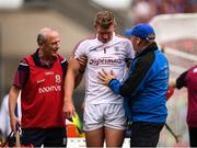 19 August 2018; James Skehill of Galway leaves the pitch due to injury during the GAA Hurling All-Ireland Senior Championship Final match between Galway and Limerick at Croke Park in Dublin. Photo by Stephen McCarthy/Sportsfile