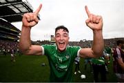 19 August 2018; Kyle Hayes of Limerick celebrates following the GAA Hurling All-Ireland Senior Championship Final match between Galway and Limerick at Croke Park in Dublin. Photo by Stephen McCarthy/Sportsfile