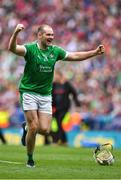 19 August 2018; Tom Condon of Limerick celebrates following the GAA Hurling All-Ireland Senior Championship Final match between Galway and Limerick at Croke Park in Dublin. Photo by Brendan Moran/Sportsfile