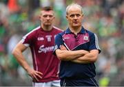 19 August 2018; Galway manager Micheál Donoghue and Joe Canning of Galway following the GAA Hurling All-Ireland Senior Championship Final match between Galway and Limerick at Croke Park in Dublin. Photo by Brendan Moran/Sportsfile