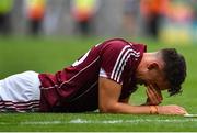 19 August 2018; A dejected Jason Flynn of Galway following the GAA Hurling All-Ireland Senior Championship Final match between Galway and Limerick at Croke Park in Dublin. Photo by Brendan Moran/Sportsfile