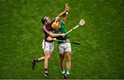 19 August 2018; Padraic Mannion of Galway in action against Tom Morrissey of Limerick during the GAA Hurling All-Ireland Senior Championship Final match between Galway and Limerick at Croke Park in Dublin. Photo by Daire Brennan/Sportsfile