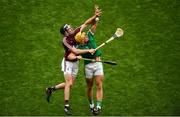 19 August 2018; Padraic Mannion of Galway in action against Tom Morrissey of Limerick during the GAA Hurling All-Ireland Senior Championship Final match between Galway and Limerick at Croke Park in Dublin. Photo by Daire Brennan/Sportsfile