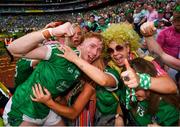 19 August 2018; Cian Lynch of Limerick celebrates following the GAA Hurling All-Ireland Senior Championship Final between Galway and Limerick at Croke Park in Dublin. Photo by Stephen McCarthy/Sportsfile