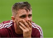 19 August 2018; Aidan Harte of Galway dejected after the GAA Hurling All-Ireland Senior Championship Final match between Galway and Limerick at Croke Park in Dublin.  Photo by Piaras Ó Mídheach/Sportsfile