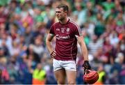 19 August 2018; Jonathan Glynn of Galway at the final whistle of the GAA Hurling All-Ireland Senior Championship Final match between Galway and Limerick at Croke Park in Dublin.  Photo by Brendan Moran/Sportsfile