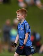 19 August 2018; Ryan Holland of Oranmore, Co. Galway, celebrates winning the U10 and O7 Gaelic Football Mixed event during day two of the Aldi Community Games August Festival at the University of Limerick in Limerick. Photo by Sam Barnes/Sportsfile