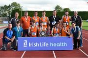 19 August 2018; The Neanagh Olympic A.C. Mens team who won the Division 1 Mens competition during the AAI National League Final at Tullamore Harriers Stadium in Offaly. Photo by Barry Cregg/Sportsfile