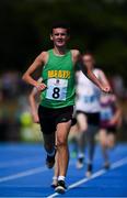 19 August 2018; Matthew Hayes of Ratoath - Rathbeggan, Co.Meath, on his way to winning the 1500m U16 & O14 Boys event during day two of the Aldi Community Games August Festival at the University of Limerick in Limerick. Photo by Sam Barnes/Sportsfile