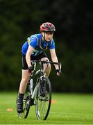 19 August 2018; Kieran Murray of Ballingarry, Co. Tipperary competing in the Cycling on grass U14 event during day two of the Aldi Community Games August Festival at the University of Limerick in Limerick. Photo by Harry Murphy/Sportsfile