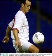 21 August 2003; Stephen Geoghegan of Shelbourne during the FAI Carlsberg Cup Third Round replay between Shelbourne and Sligo Rovers at Tolka Park, Dublin. Picture credit; David Maher / SPORTSFILE