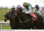 31 August 2003; Definite Best, 12, with Dave Condon up, wins the Ladbrokes.com European Breeders Fund at the Curragh Racecourse, Co. Kildare. Picture credit; Matt Browne / SPORTSFILE *EDI*