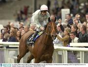 31 August 2003; Glocca Morra with Richard Hughes up, wins the Mooney's of Monasterevin Handicap at the Curragh Racecourse, Co. Kildare. Picture credit; Matt Browne / SPORTSFILE *EDI*