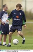3 September 2003; David Connolly in action during a Republic of Ireland training session at Malahide Football Club in Malahide, Dublin. Photo by David Maher/Sportsfile