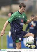 3 September 2003; Kevin Kilbane in action during a Republic of Ireland training session at Malahide Football Club in Malahide, Dublin. Photo by David Maher/Sportsfile