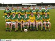 30 August 2003; The Kerry team before the TG4 Ladies All-Ireland Senior Football Championship Quarter-Final between Laois and Kerry at Cusack Park, Ennis, Co Clare. Picture credit;  Kieran Clancy / SPORTSFILE
