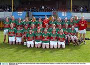 30 August 2003; The Mayo panel before the TG4 Ladies All-Ireland Senior Football Championship Quarter-Final between Mayo and Waterford at Cusack Park, Ennis, Co Clare. Picture credit; Kieran Clancy / SPORTSFILE