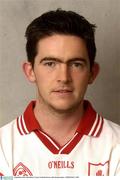4 September 2003; Mark Harte of Tyrone during Tyrone football squad portrait session. Photo by Damien Eagers/Sportsfile.