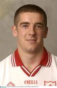 4 September 2003; Philip Jordan of Tyrone during Tyrone football squad portrait session. Photo by Damien Eagers/Sportsfile.