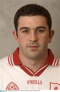 4 September 2003; Ryan Mellon of Tyrone during Tyrone football squad portrait session. Photo by Damien Eagers/Sportsfile.