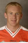 3 September 2003; Barry Duffy during the Armagh football squad portrait session. Photo by Damien Eagers/Sportsfile