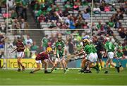 19 August 2018; Action during the INTO Cumann na mBunscol GAA Respect Exhibition Go Games at the GAA Hurling All-Ireland Senior Championship Final match between Galway and Limerick at Croke Park in Dublin. Photo by Ray McManus/Sportsfile