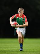 19 August 2018; Jack O'Neill of Milltown, Co. Kildare, competing in the Rugby Tag U14 event during day two of the Aldi Community Games August Festival at the University of Limerick in Limerick. Photo by Harry Murphy/Sportsfile