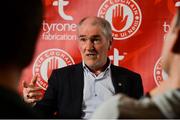 20 August 2018; Tyrone Manager Mickey Harte  during a Tyrone Football Press Conference ahead of GAA Football All-Ireland Senior Championship Final at Tyrone Centre of Excellence, in Garvaghey, Tyrone. Photo by Oliver McVeigh/Sportsfile
